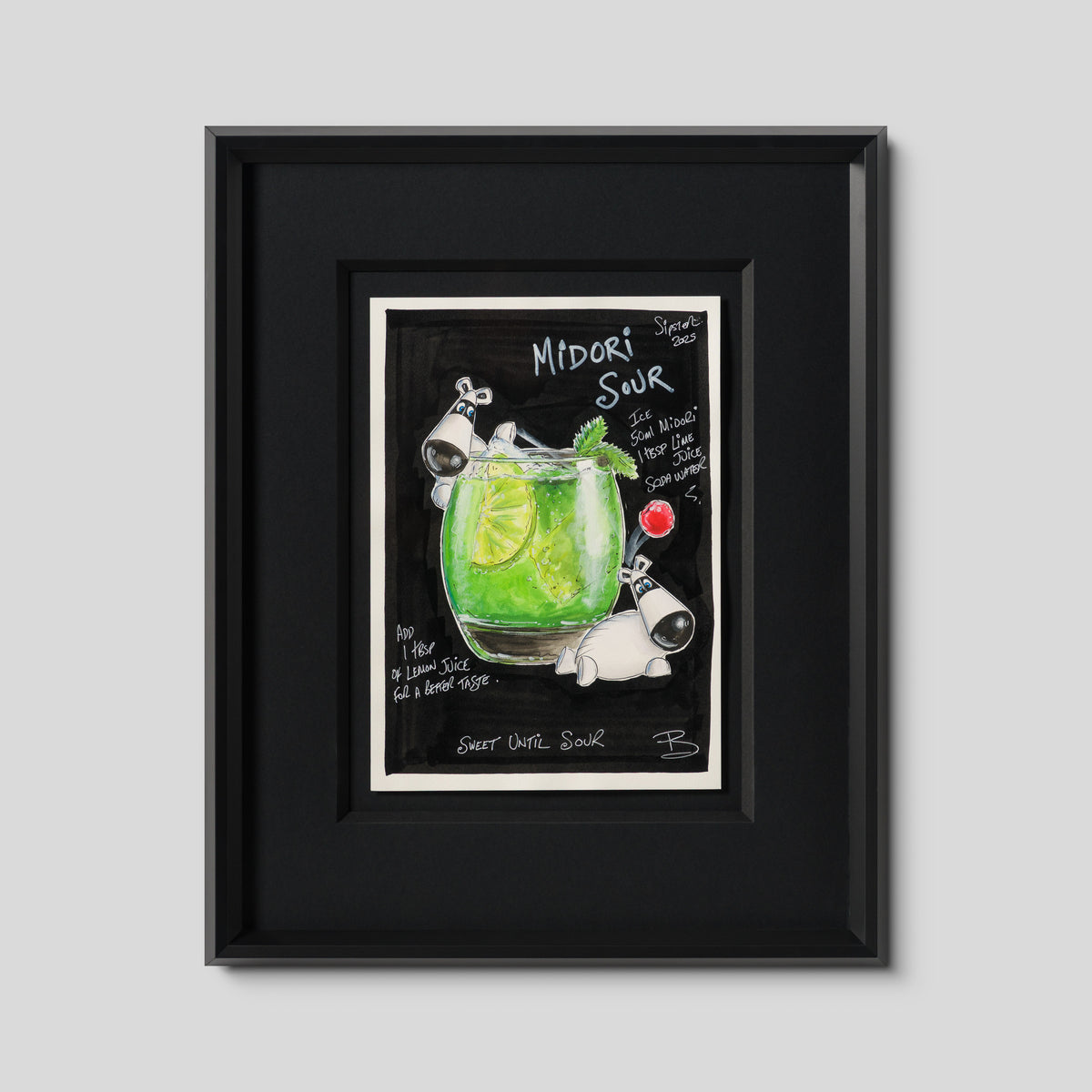 Sweet Until Sour (Gouache)