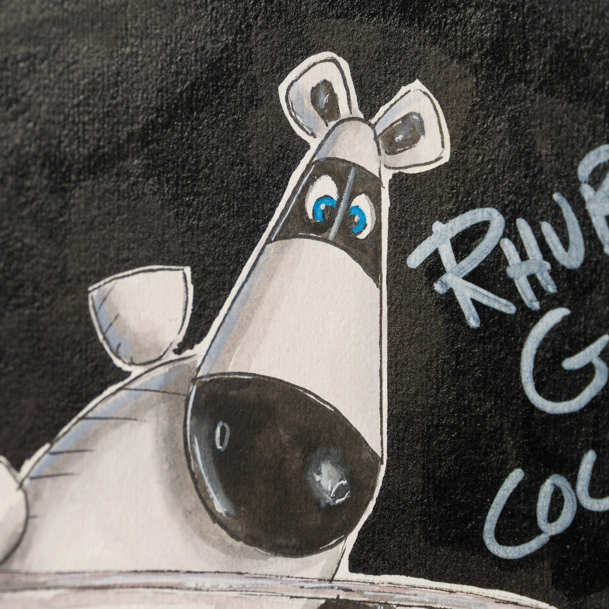 Rudebarb Tart (Gouache)
