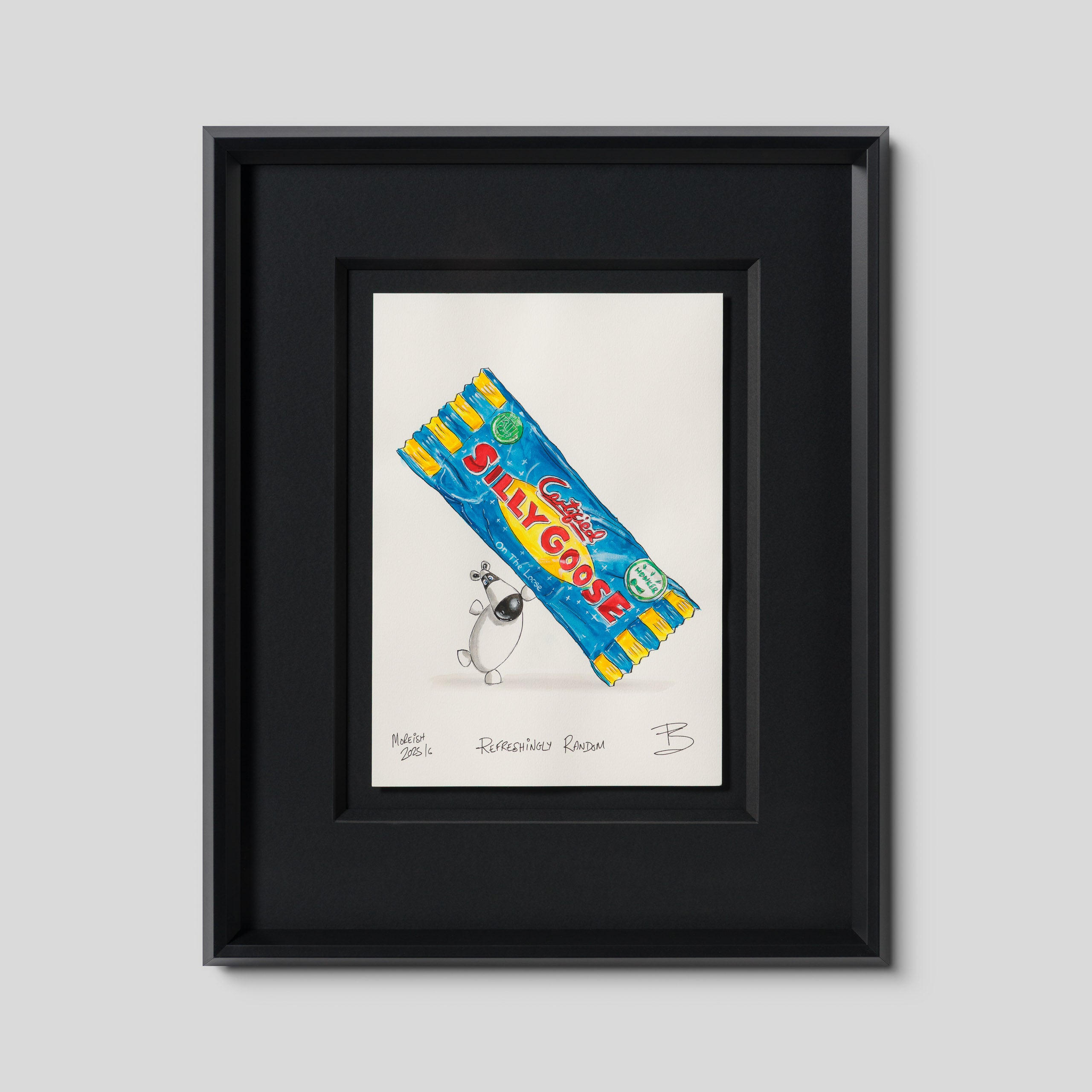 Refreshingly Random | Gouache