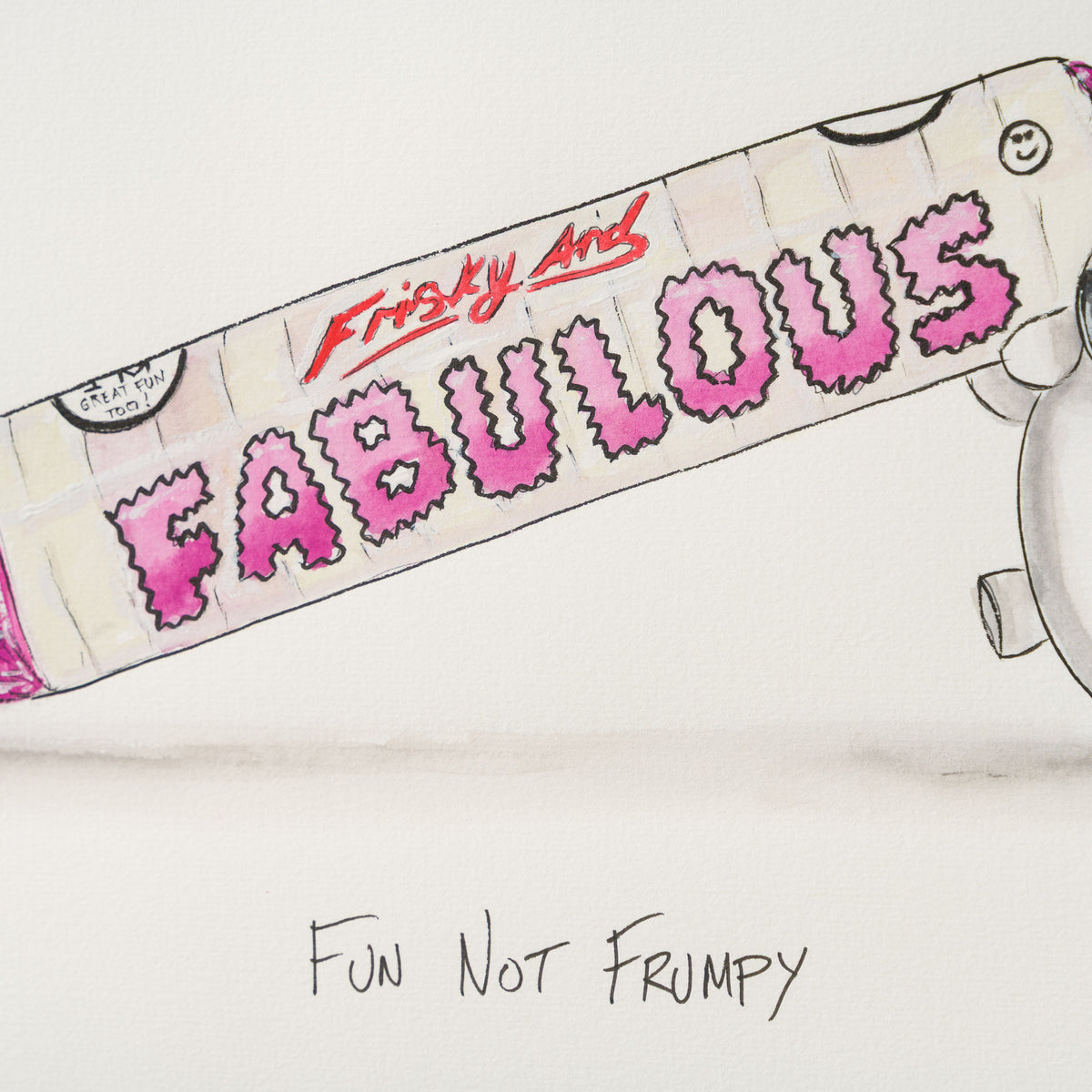 Fun Not Frumpy | Gouache