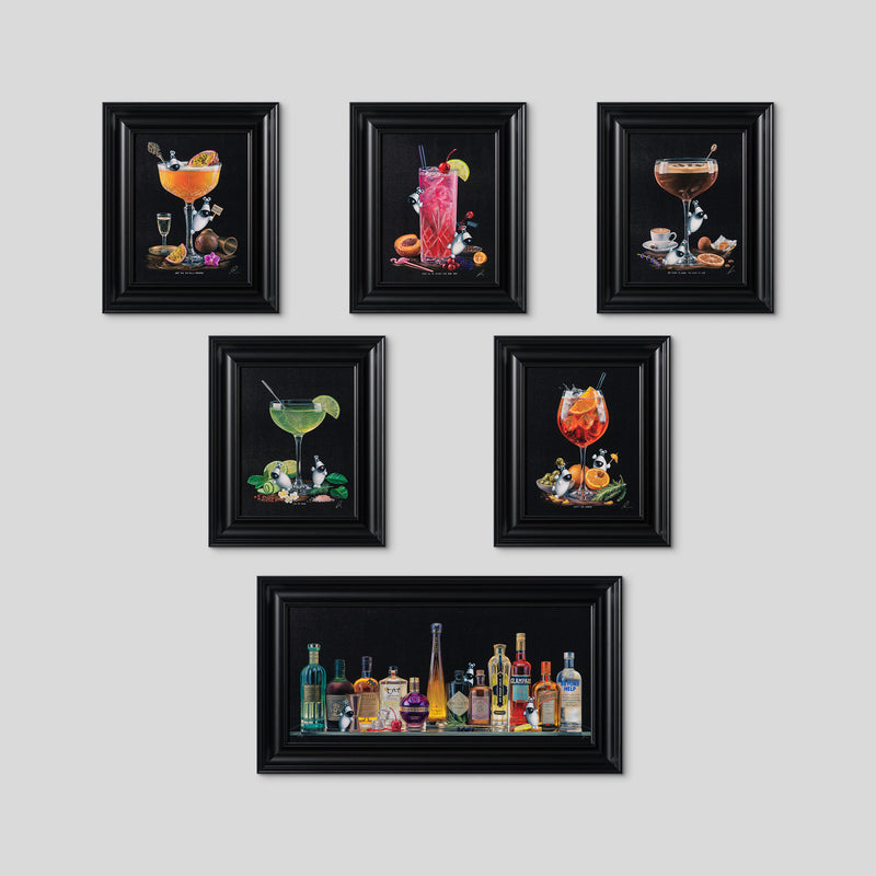 Libations & Libertines 2026 | Framed Set of Six