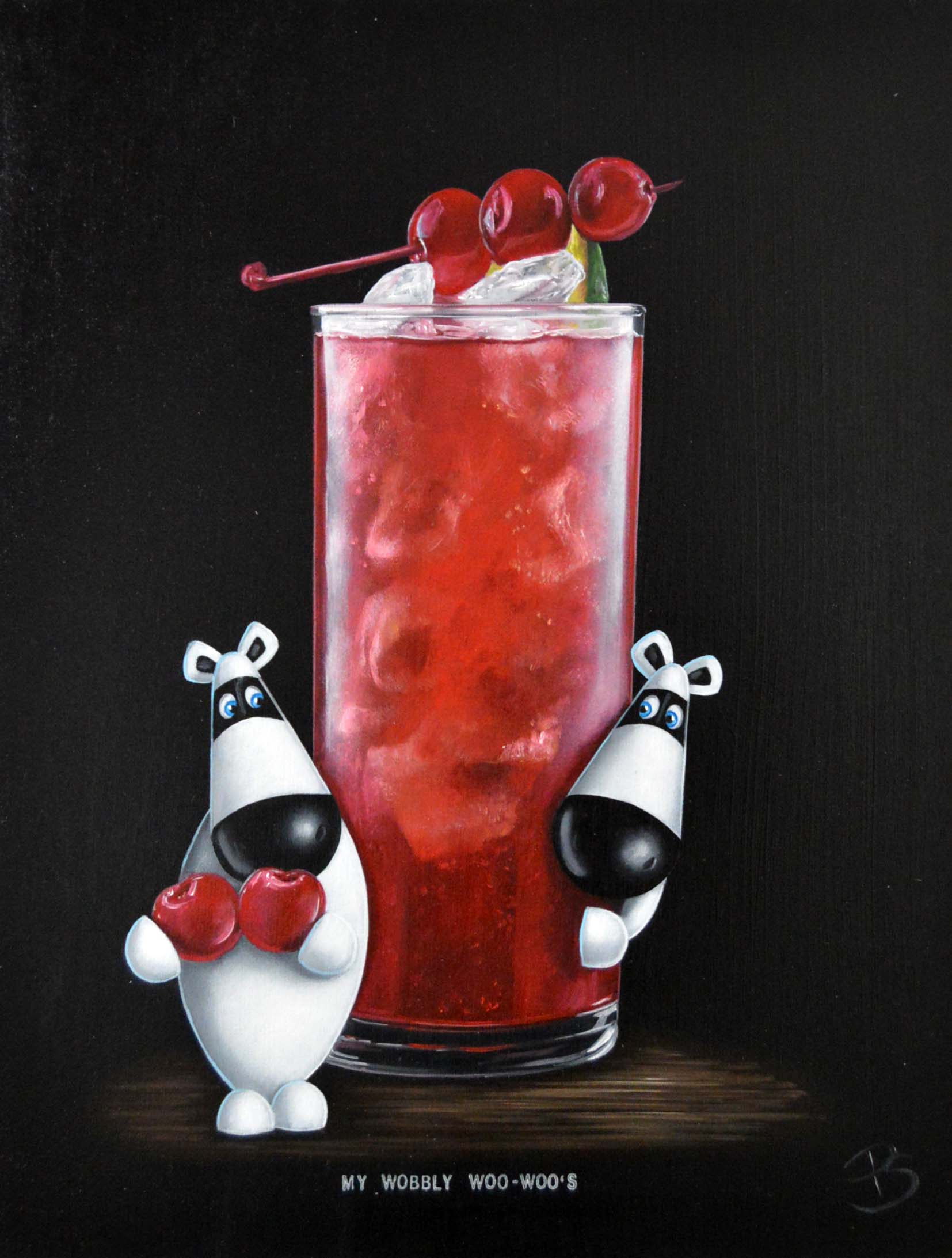 My Wobbly Woo-Woo's (Oil)