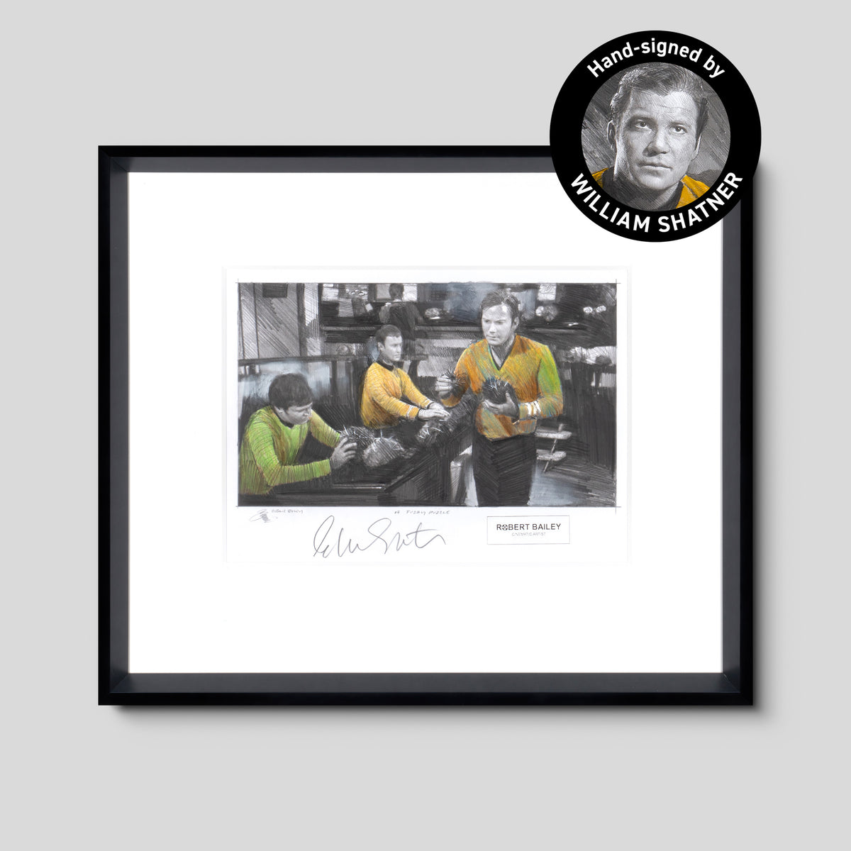 A Fuzzy Puzzle | Hand-signed by William Shatner