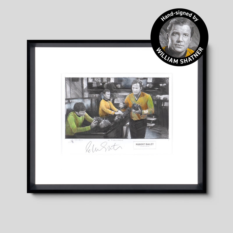 A Fuzzy Puzzle | Hand-signed by William Shatner
