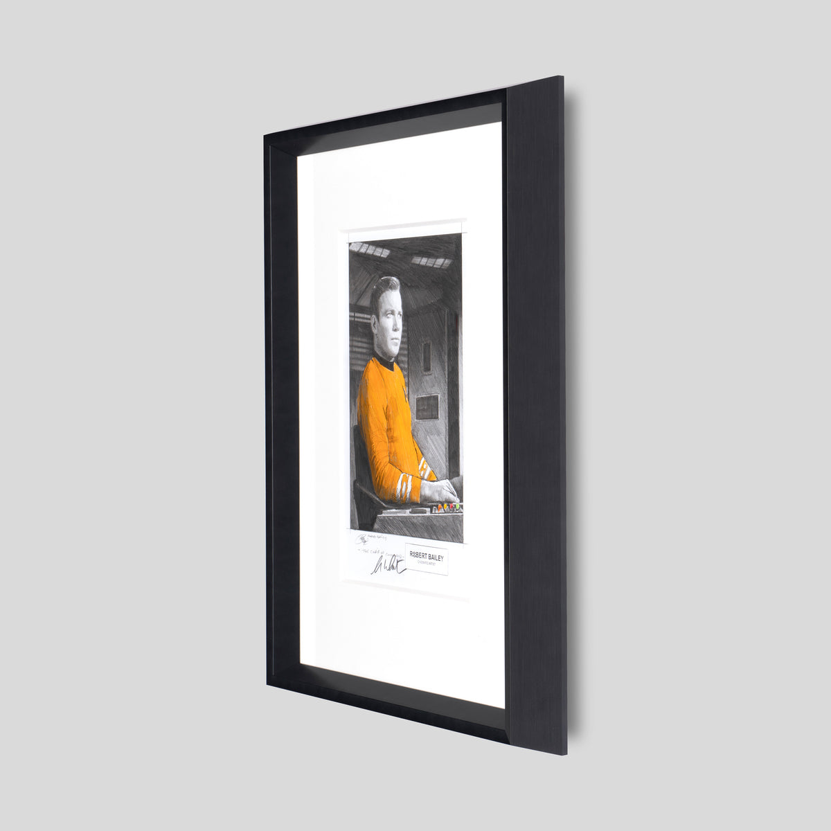 The Chair Of Command | Hand-signed by William Shatner