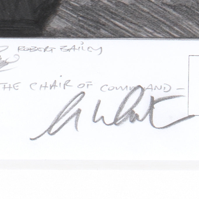 The Chair Of Command | Hand-signed by William Shatner