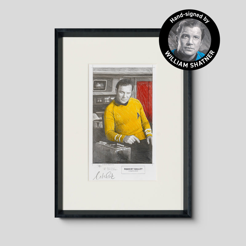 In Position To Command | Hand-signed by William Shatner
