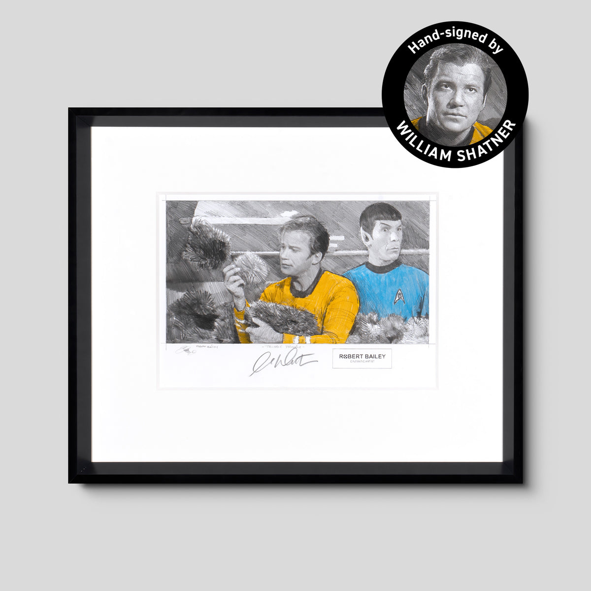 Tribble Trouble | Hand-signed by William Shatner