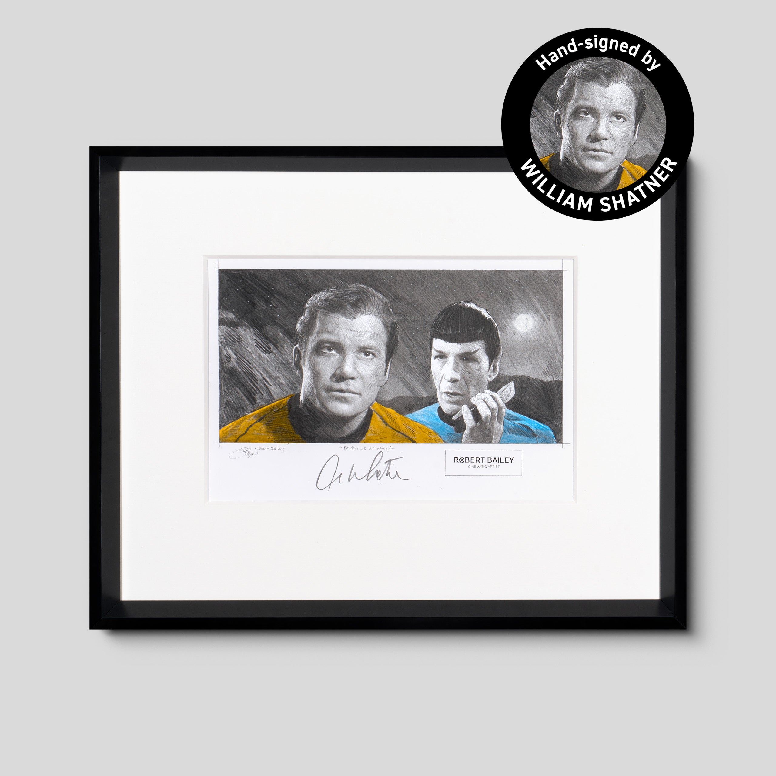 Beam Us Up Now! | Hand-signed by William Shatner