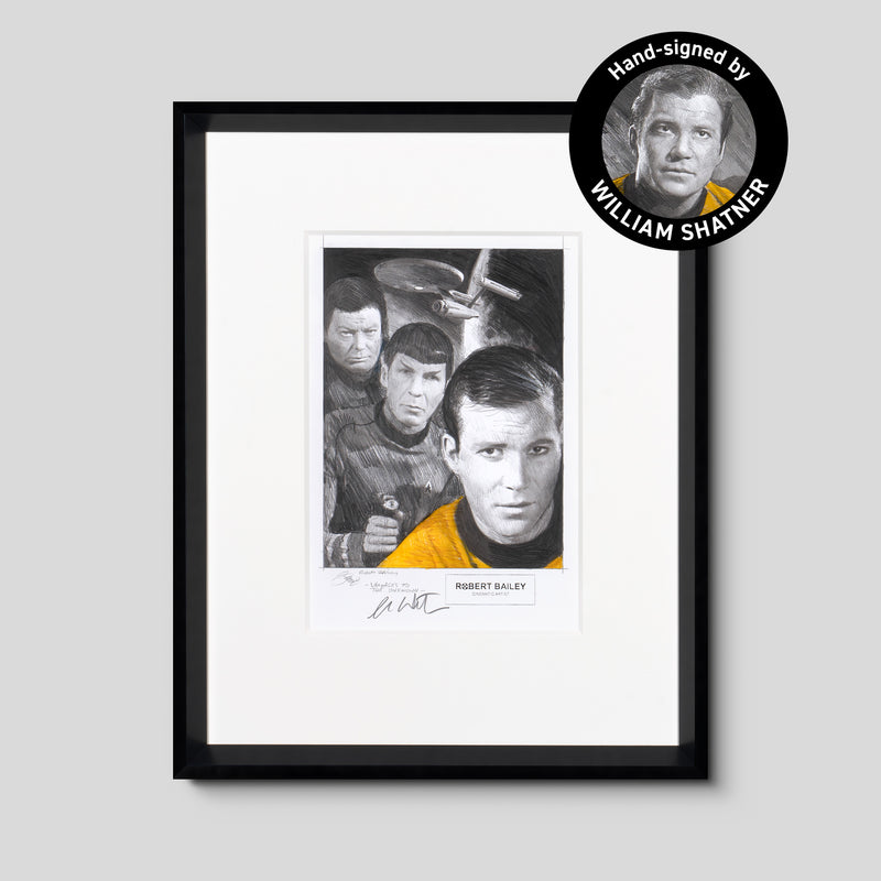 Voyages To The Unknown | Hand-signed by William Shatner