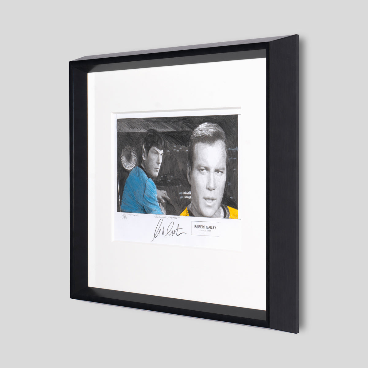 Alien Life Detected | Hand-signed by William Shatner