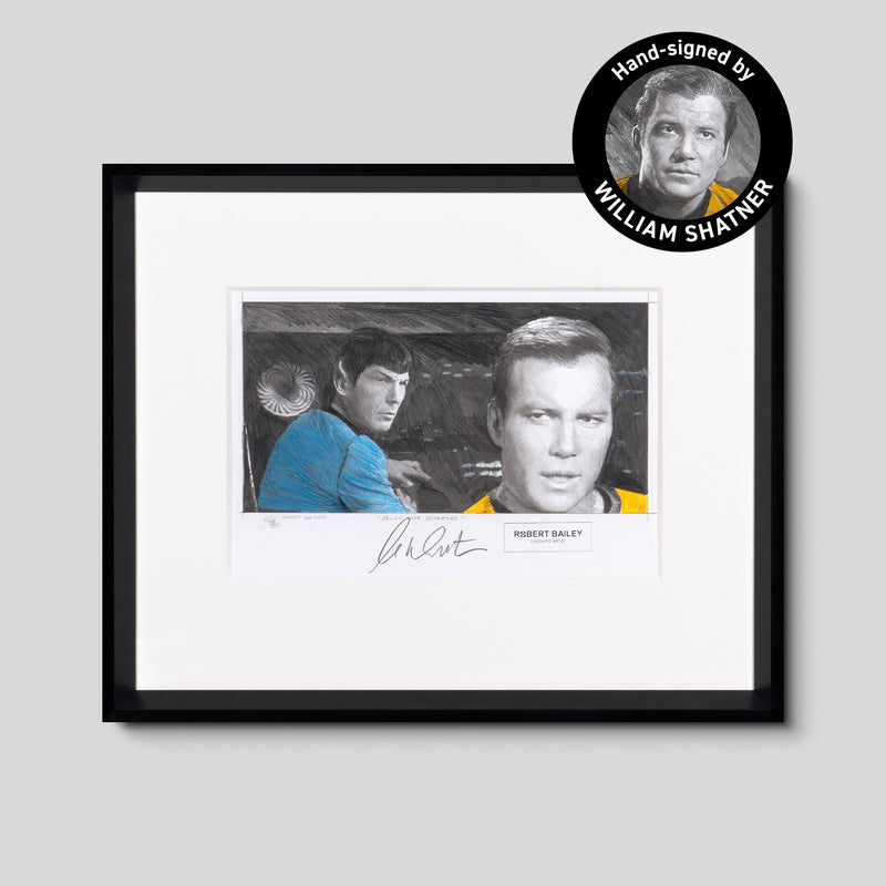 Alien Life Detected | Hand-signed by William Shatner