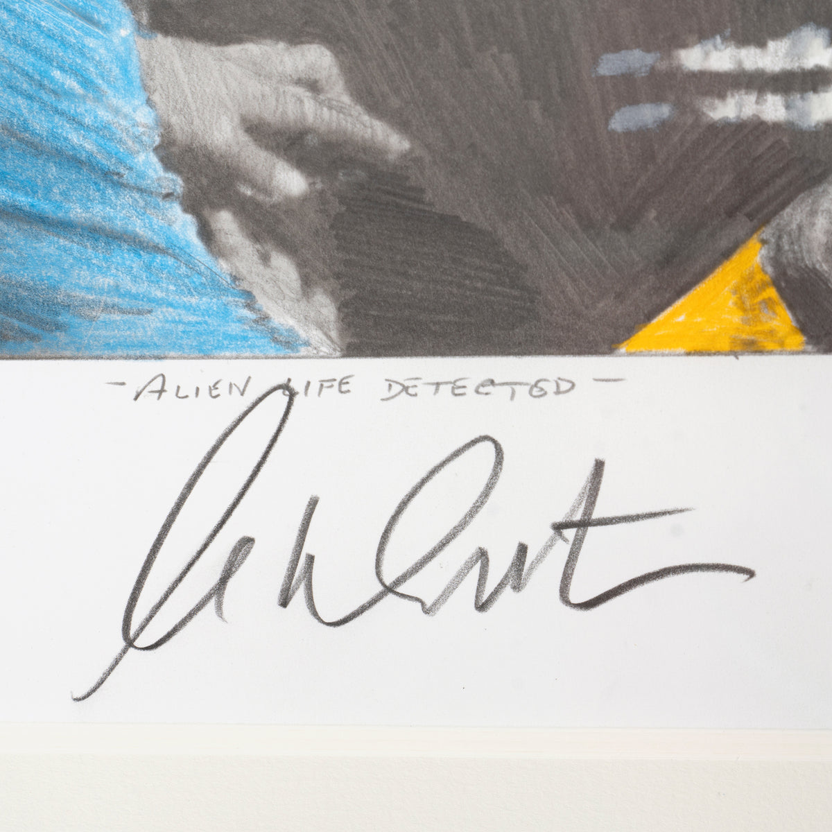 Alien Life Detected | Hand-signed by William Shatner