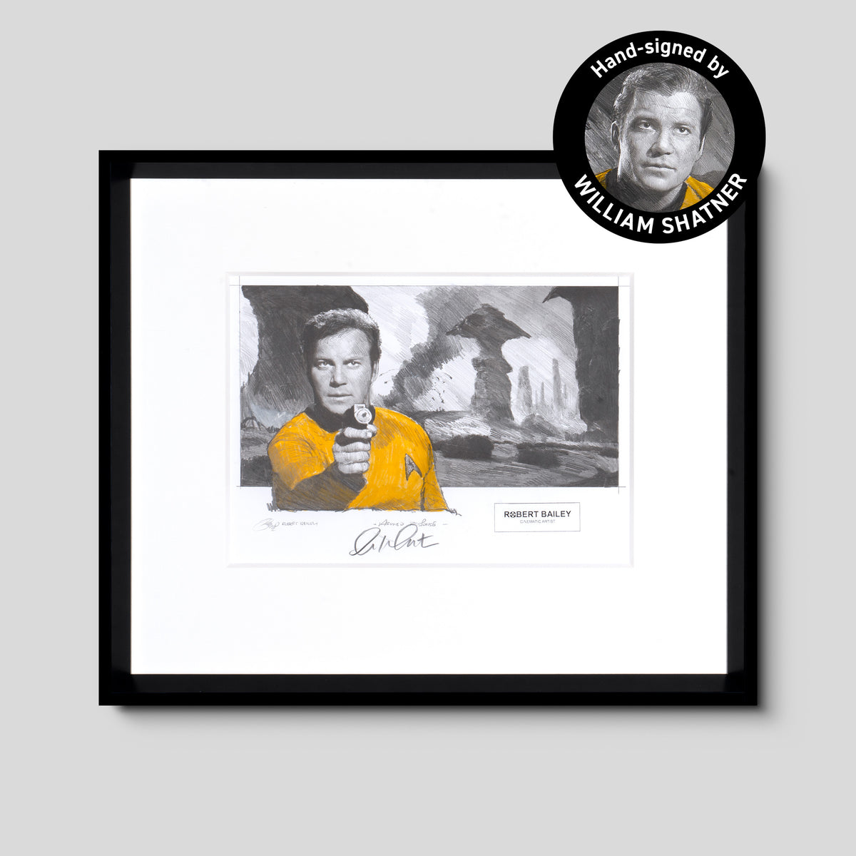 Armed Response | Hand-signed by William Shatner
