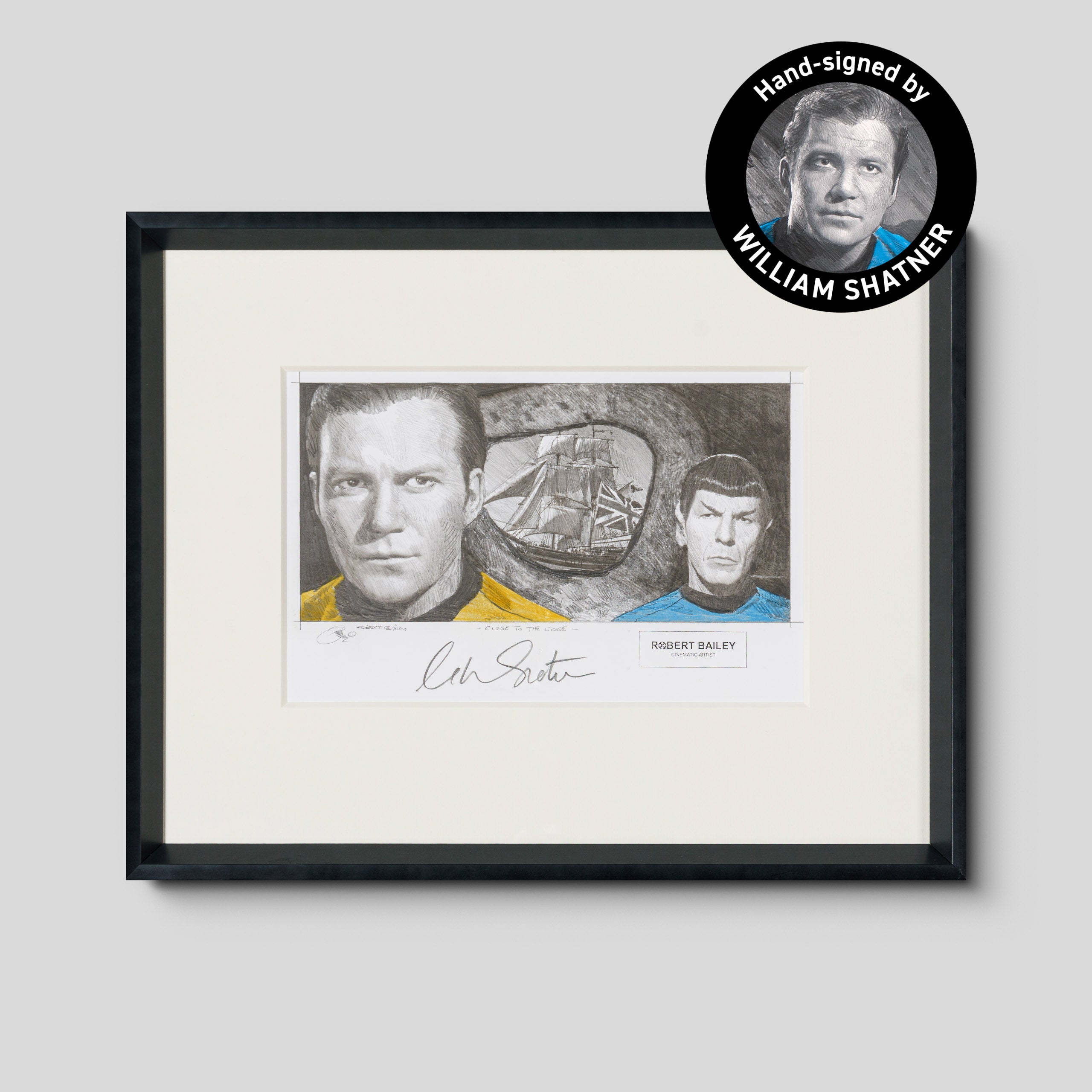 Close To The Edge | Hand-signed by William Shatner