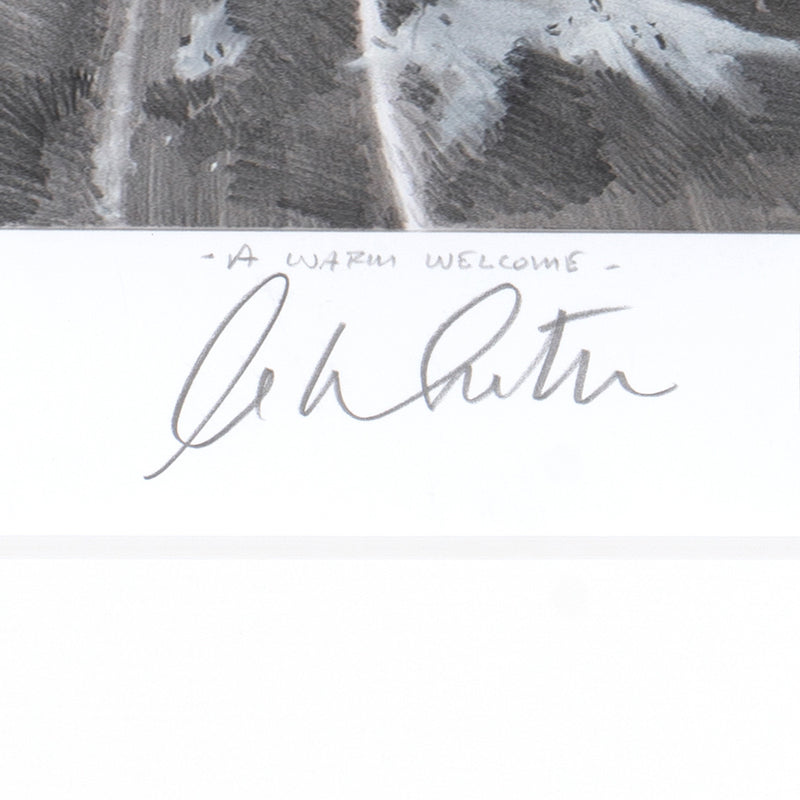 A Warm Welcome | Hand-signed by William Shatner