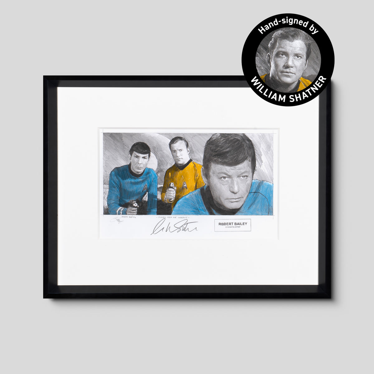 Sudden Need For Weapons | Hand-signed by William Shatner