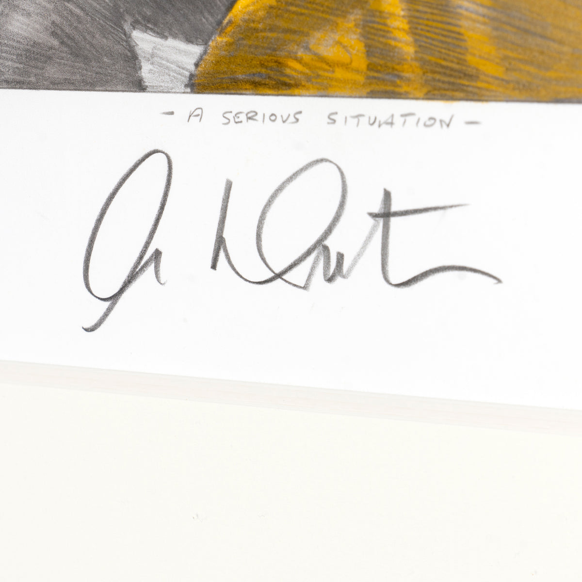 A Serious Situation | Hand-signed by William Shatner