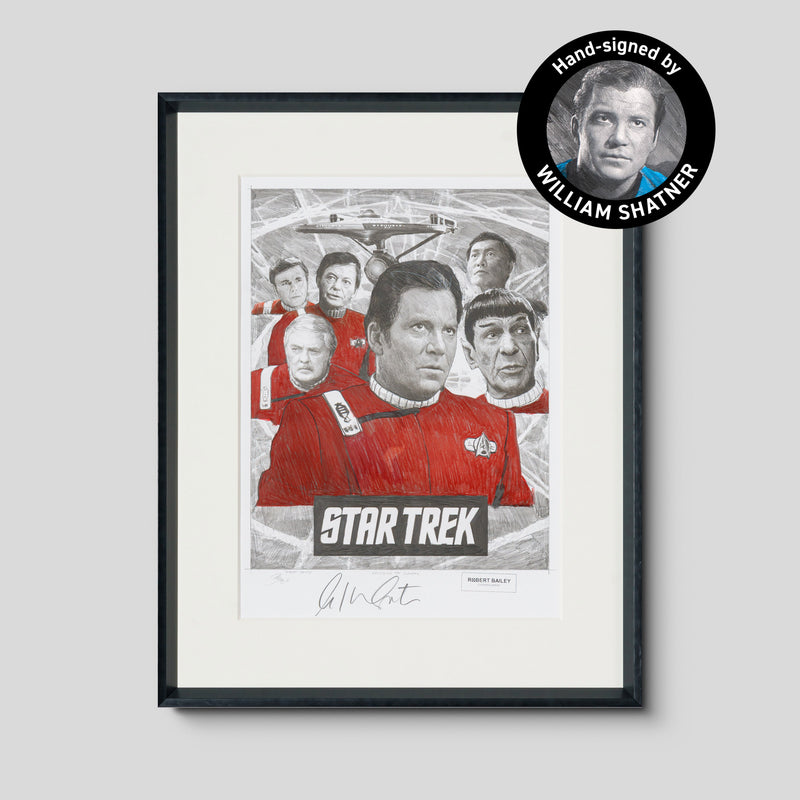 Crossing The Galaxy | Hand-signed by William Shatner
