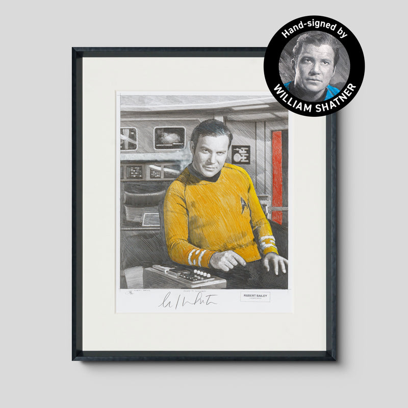 Ready To Command | Hand-signed by William Shatner