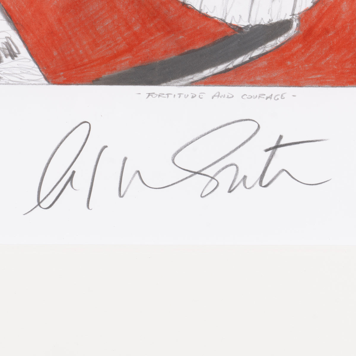Fortitude And Courage | Hand-signed by William Shatner
