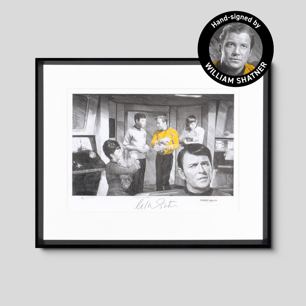Tribble Invasion | Hand-signed by William Shatner
