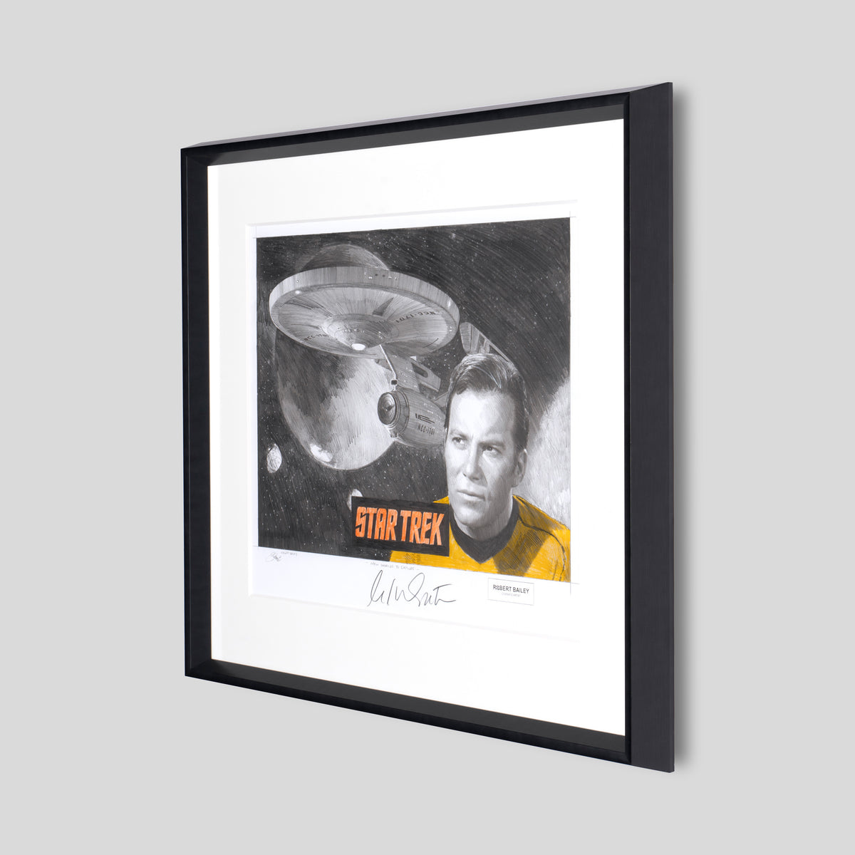 New Worlds To Explore | Hand-signed by William Shatner