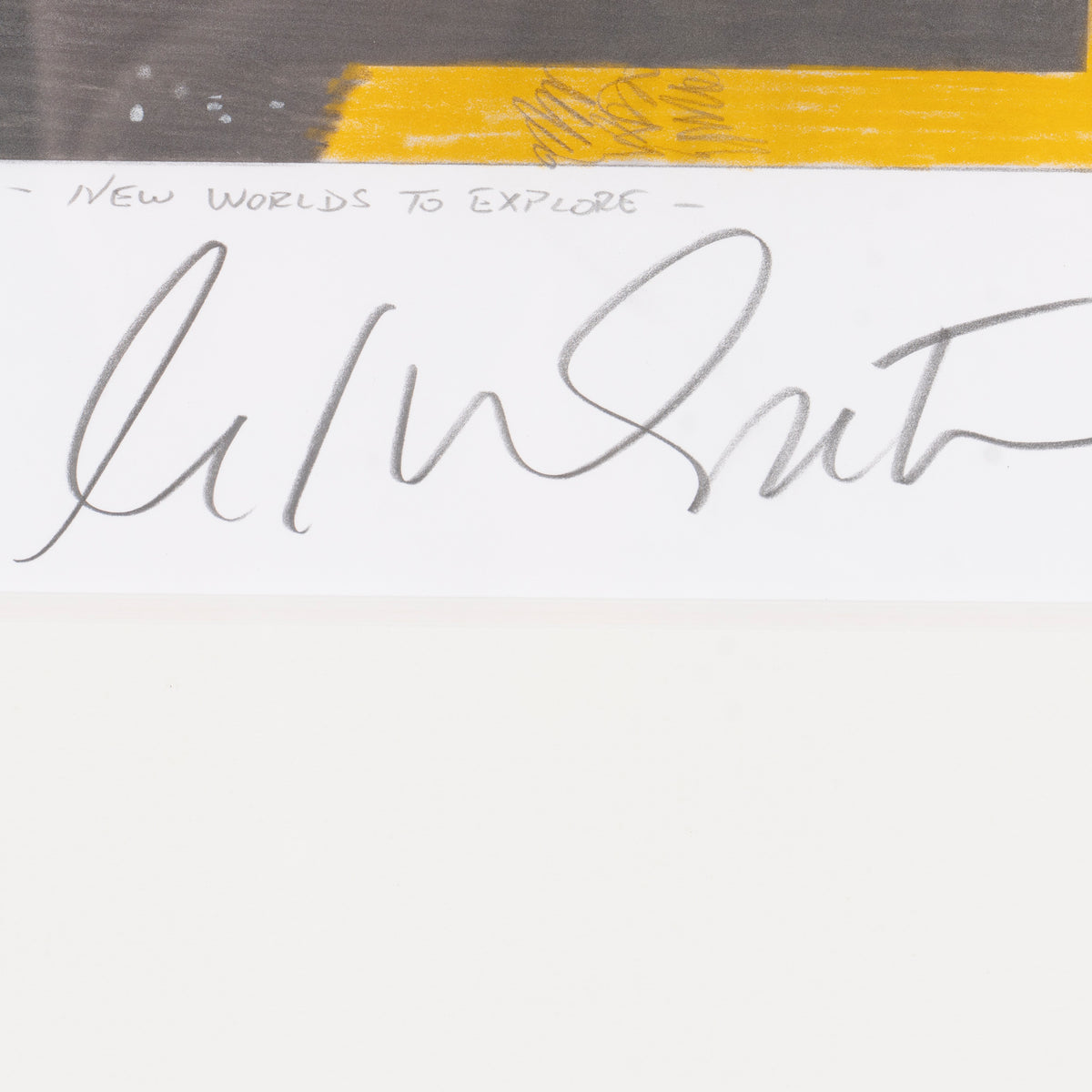 New Worlds To Explore | Hand-signed by William Shatner
