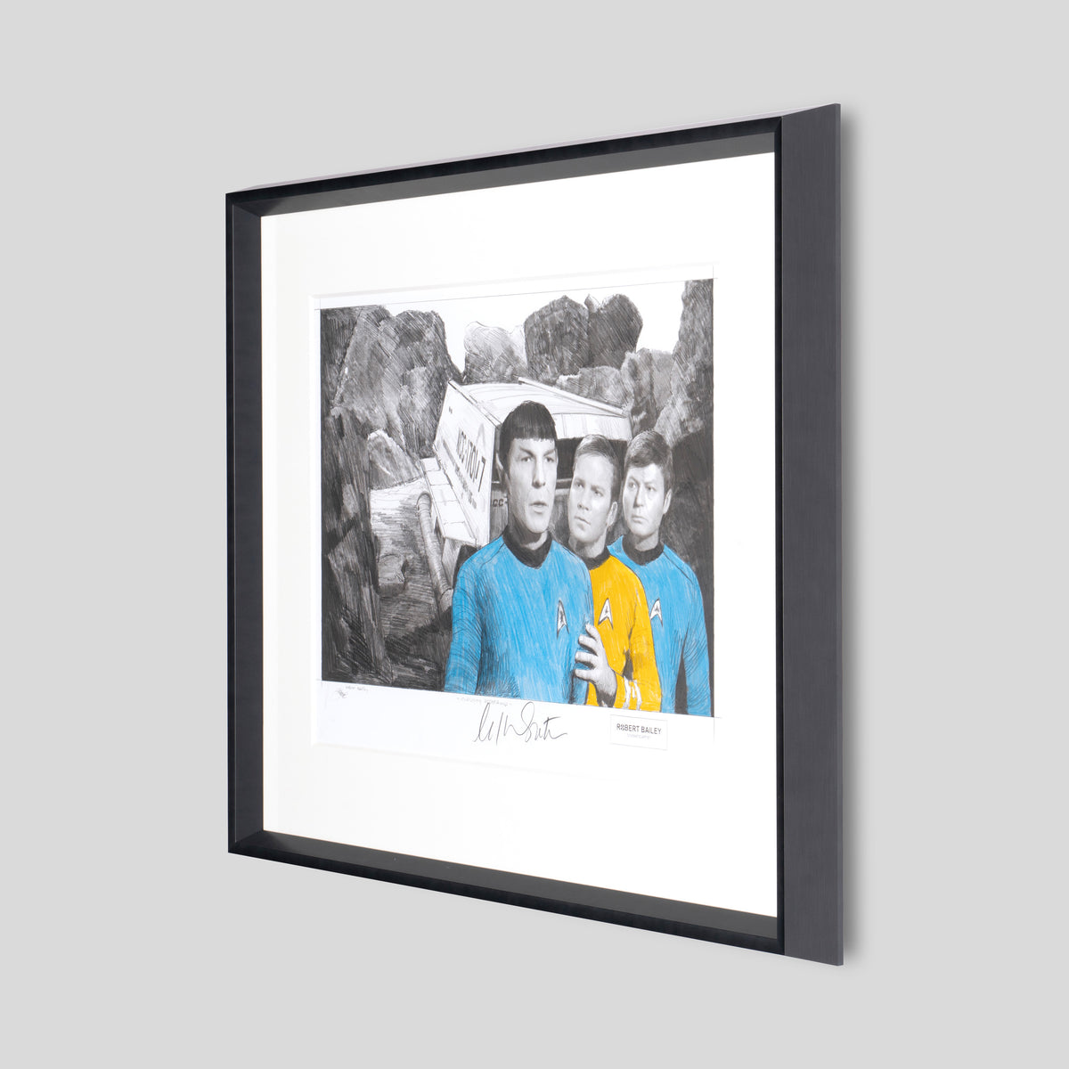 Curiosity Restrained | Hand-signed by William Shatner