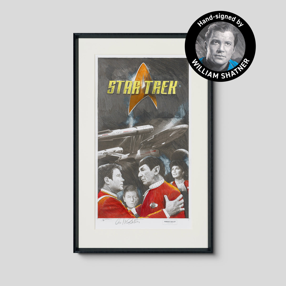 Firm Friends | Hand-signed by William Shatner