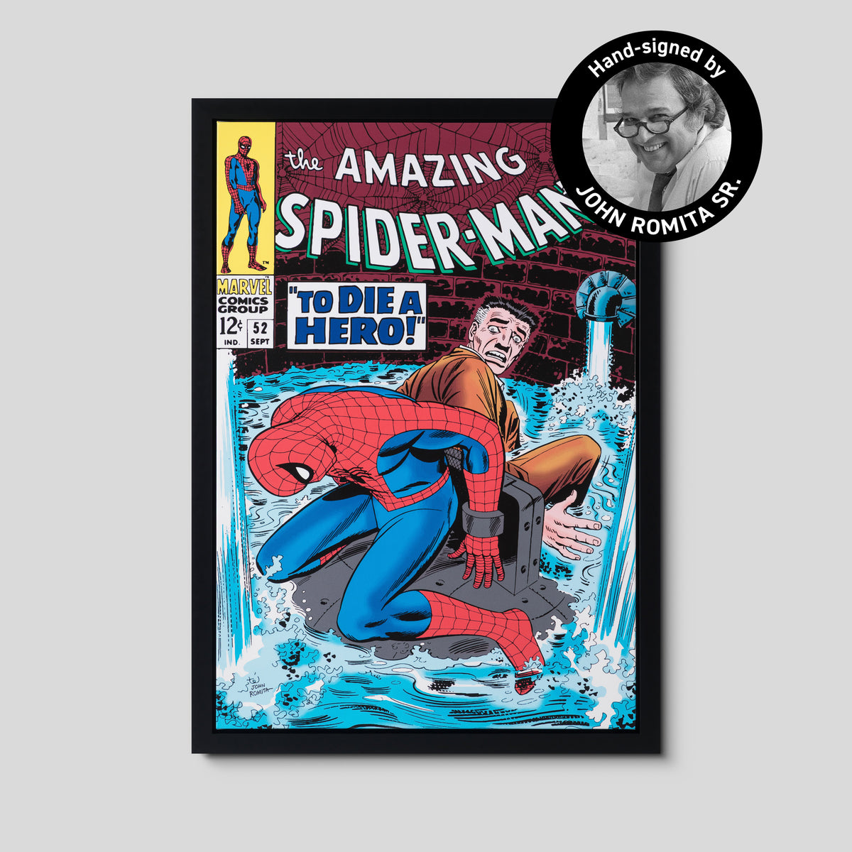 Amazing Spider-Man #52 | Hand-signed by John Romita Sr.