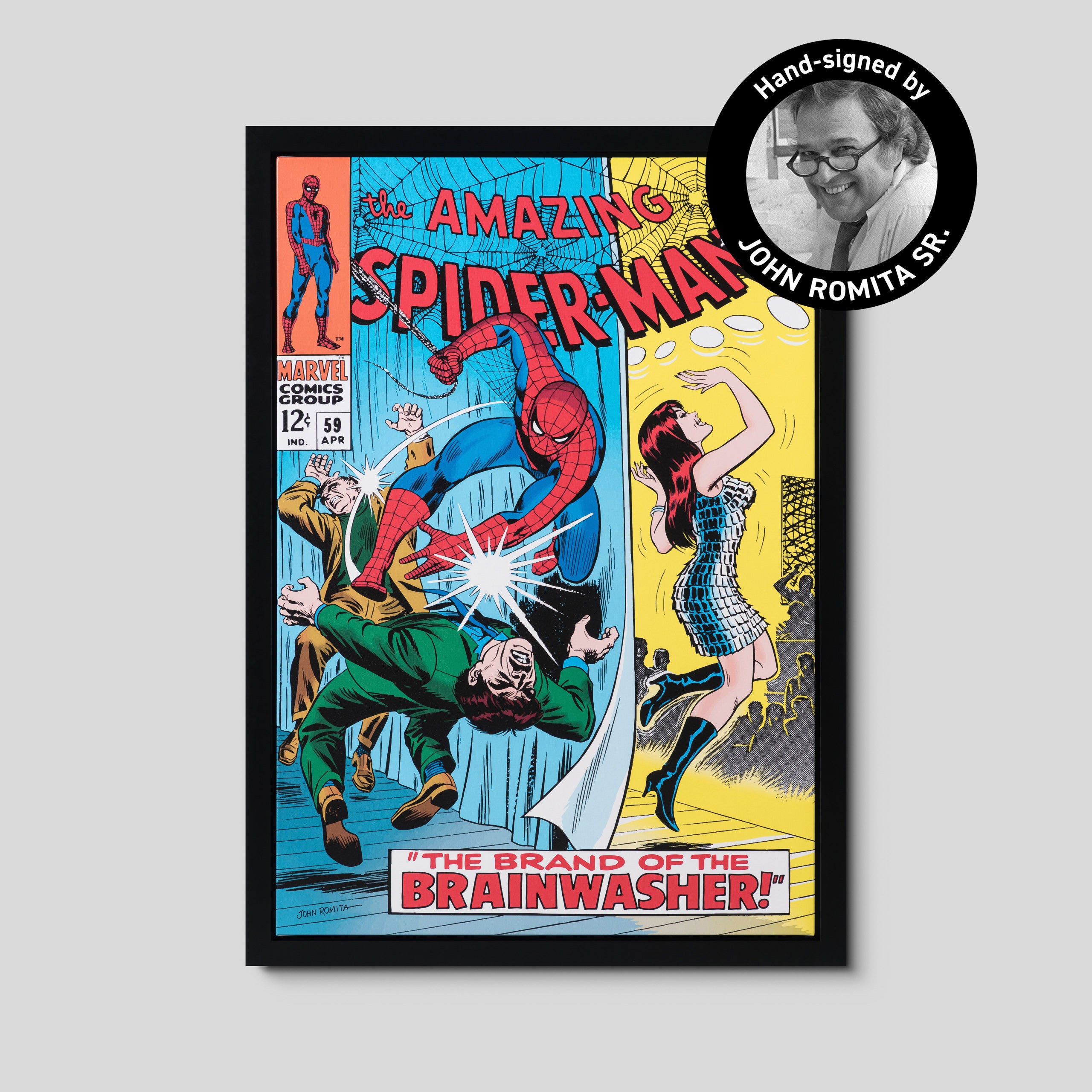 Amazing Spider-Man #59 | Hand-signed by John Romita Sr.