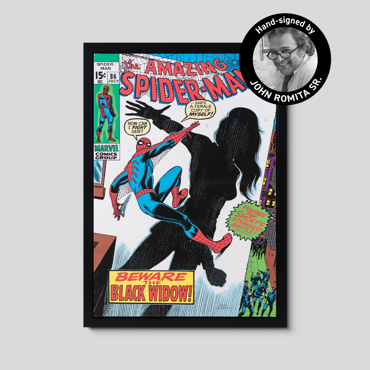 Amazing Spider-Man #86 | Hand-signed by John Romita Sr.