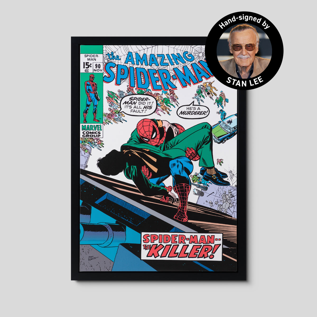 Amazing Spider-Man #90 | Hand-signed by John Romita