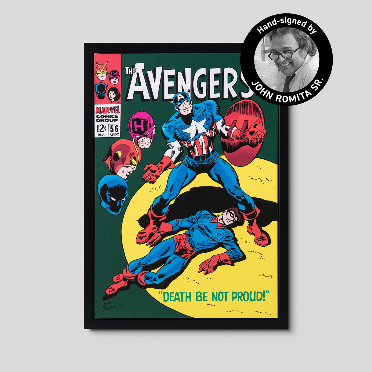 Avengers #56 | Hand-signed by John Romita Sr.
