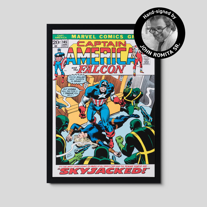 Captain America #145 | Hand-signed by John Romita Sr.