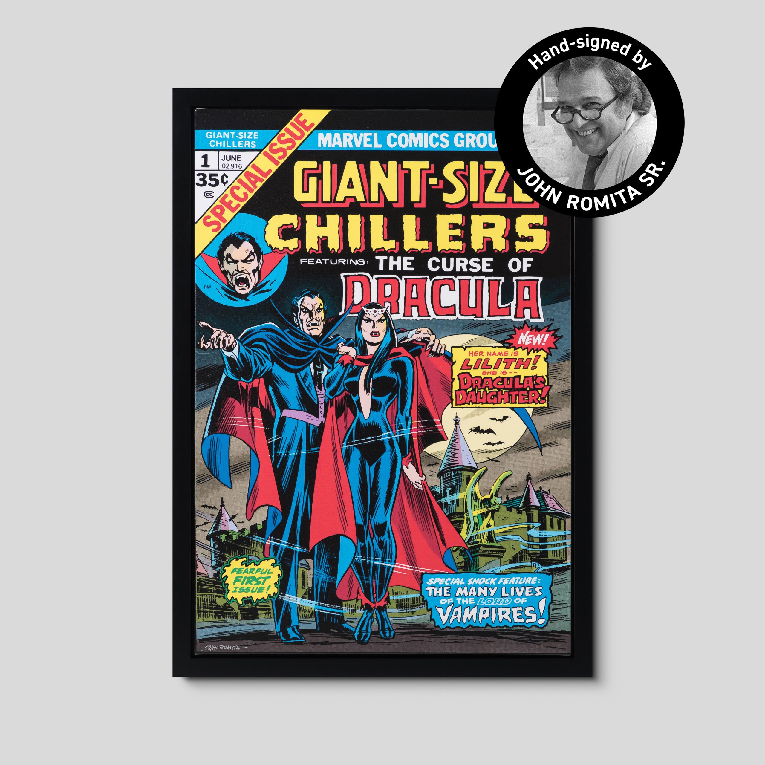Giant-Size Dracula #1 | Hand-signed by John Romita Sr.