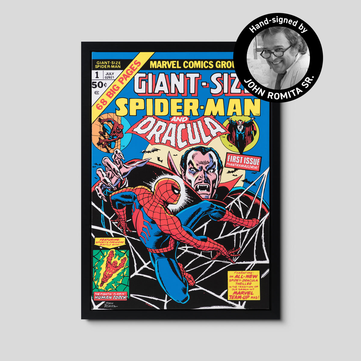 Giant-Size Spider-Man #1 | Hand-signed by John Romita Sr.