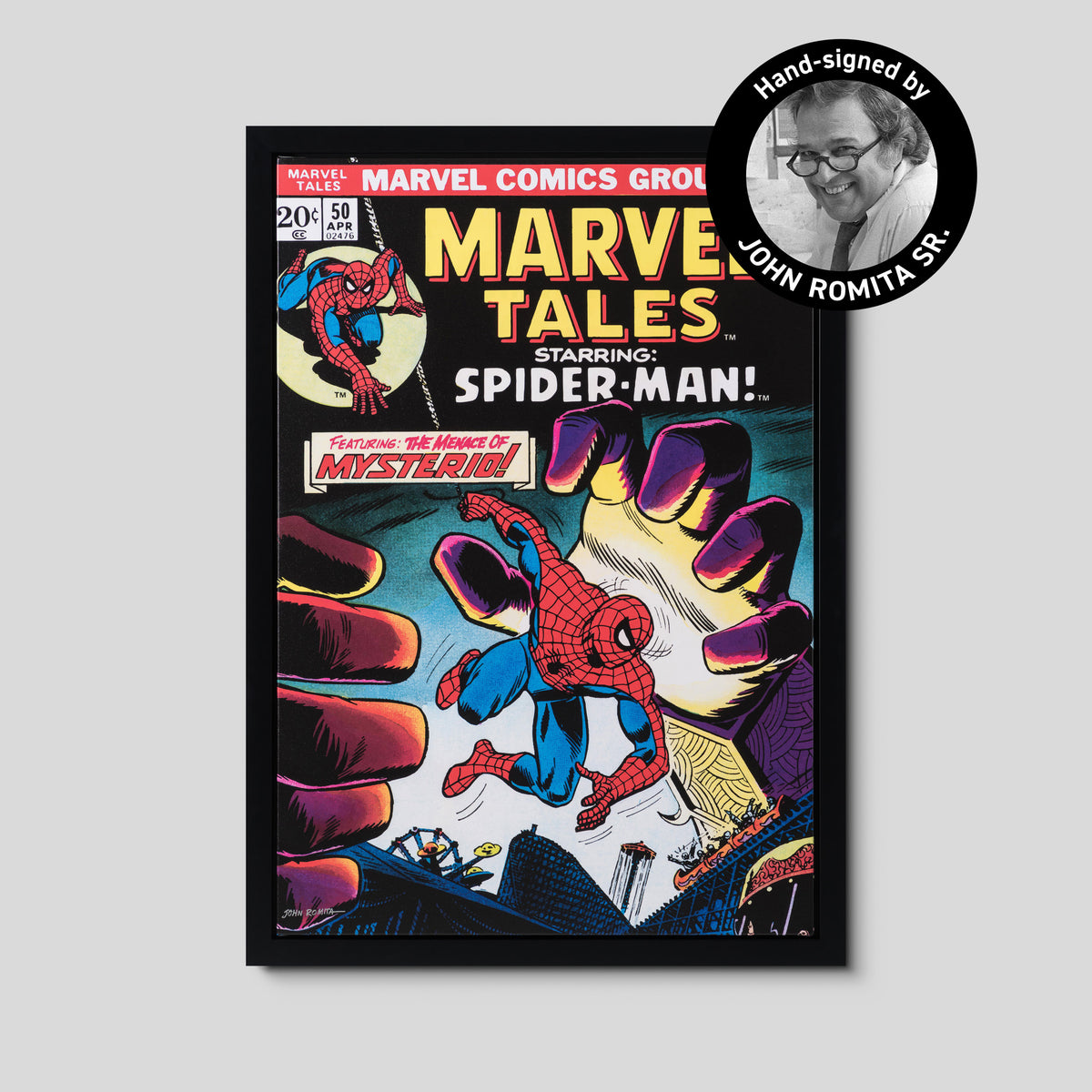 Marvel Tales Spider-Man #50 | Hand-signed by John Romita Sr.
