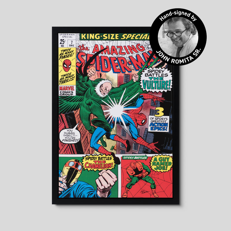 Spider-Man Annual King Size Special #7 | Hand-signed by John Romita