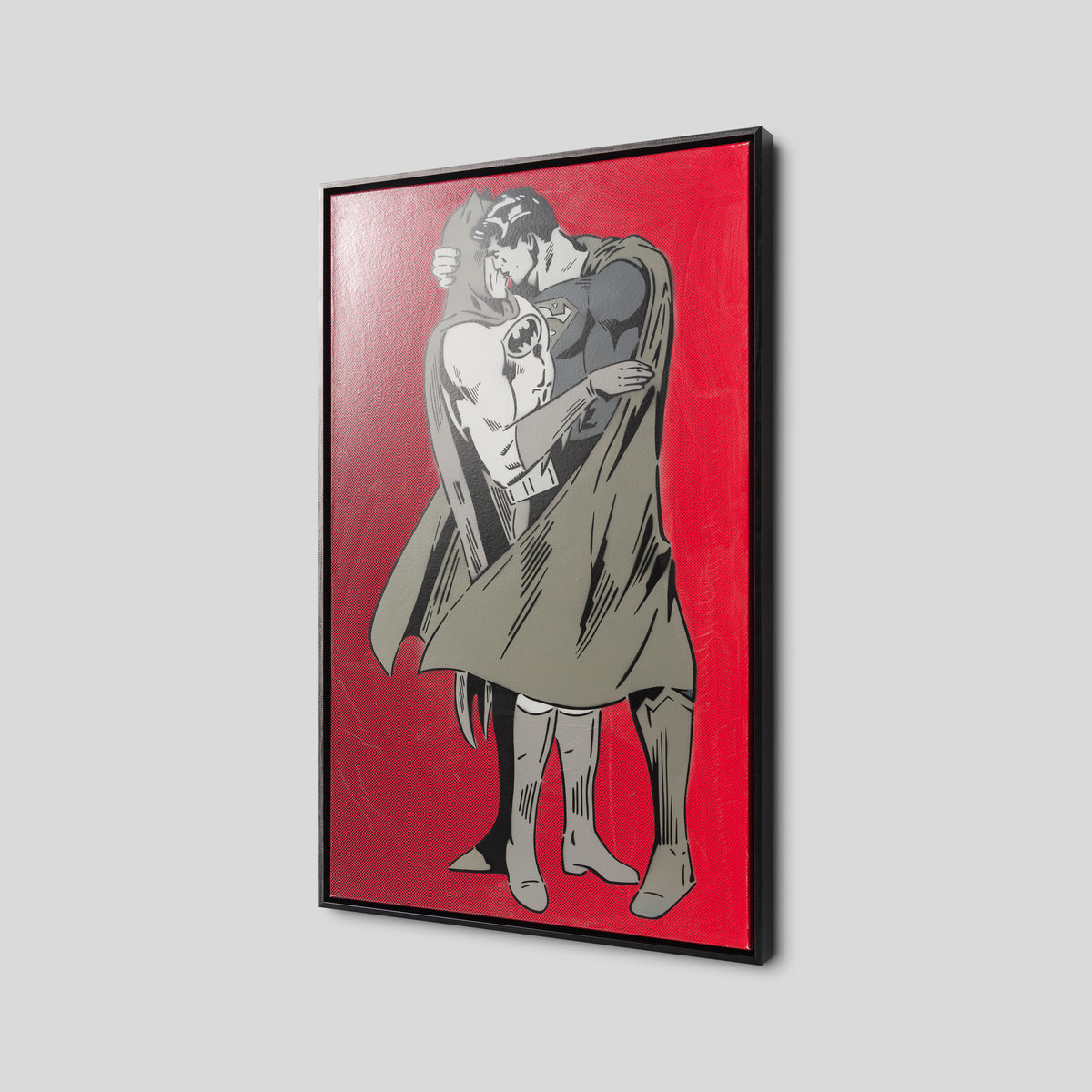 Between The Capes Red Rip Billboard Grey