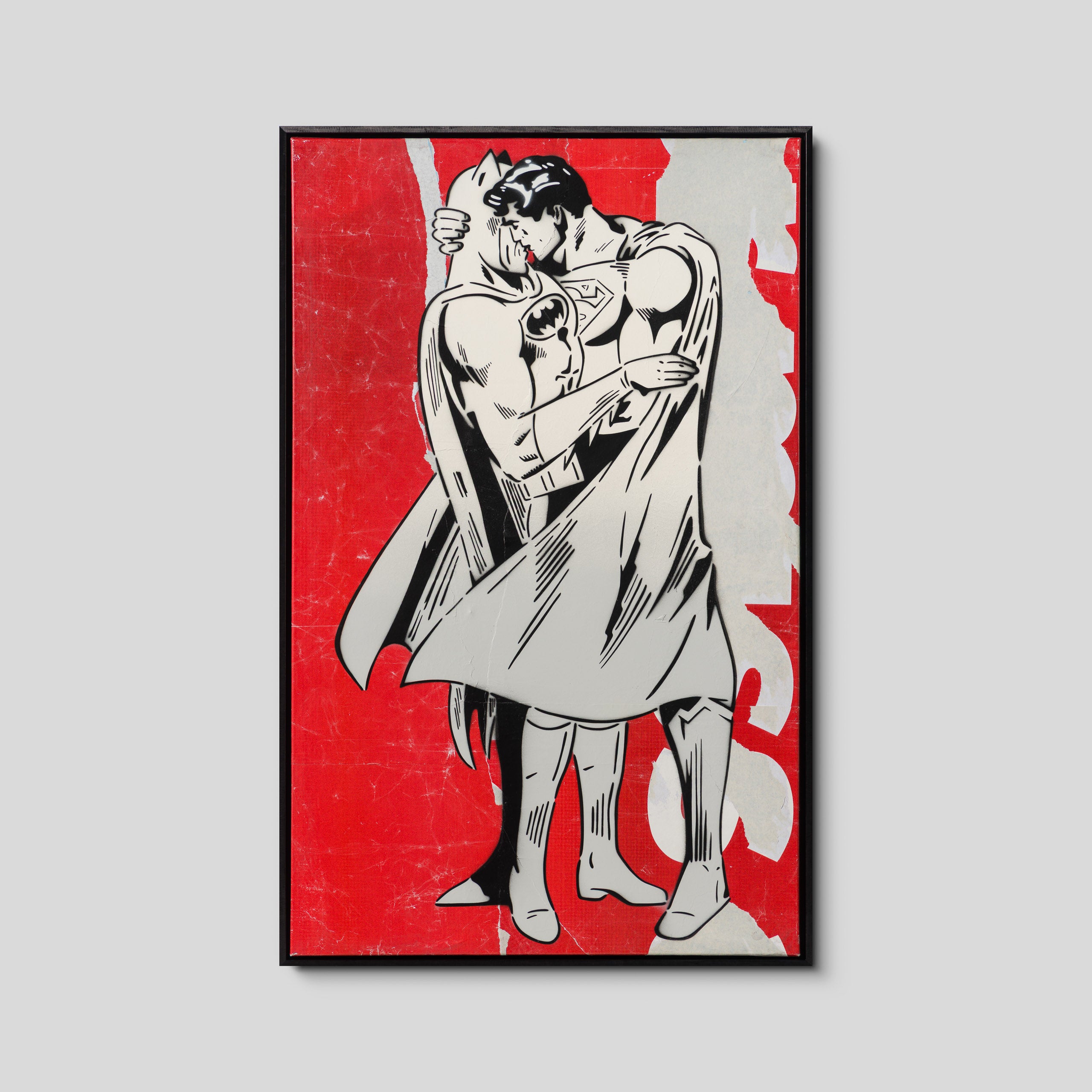 Between The Capes Red | Billboard Monochromatic