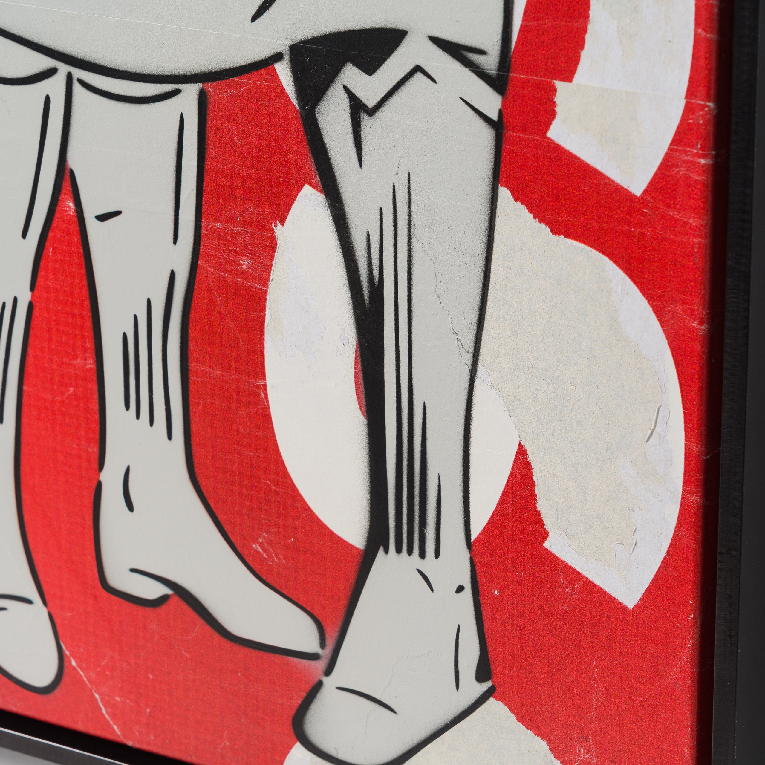 Between The Capes Red | Billboard Monochromatic