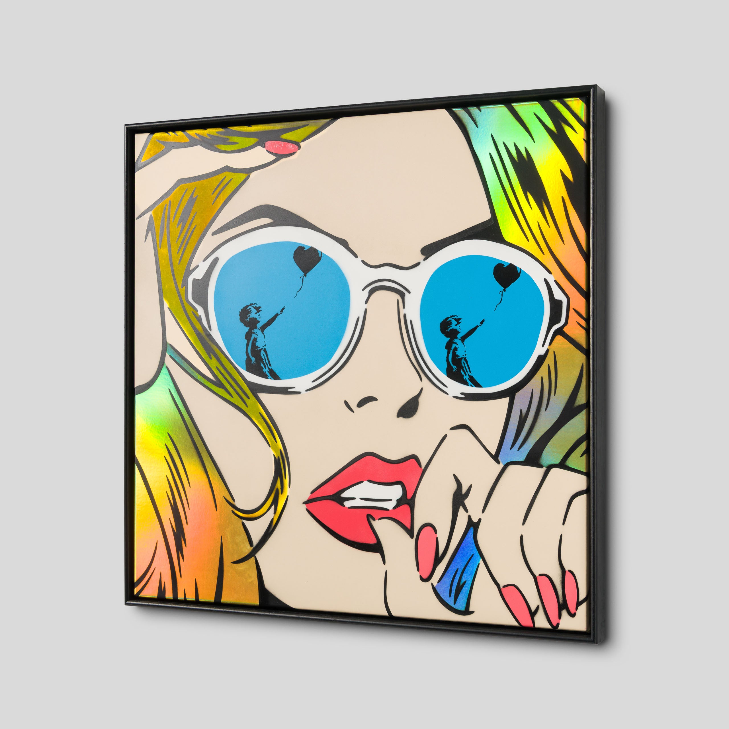 Reflections | Banksy Holographic