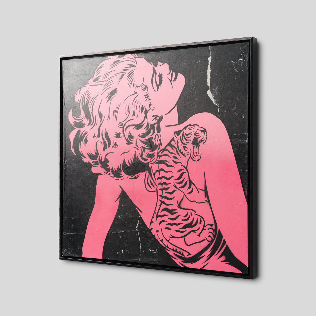 Tiger Tattoo Black Billboard Pink 2016