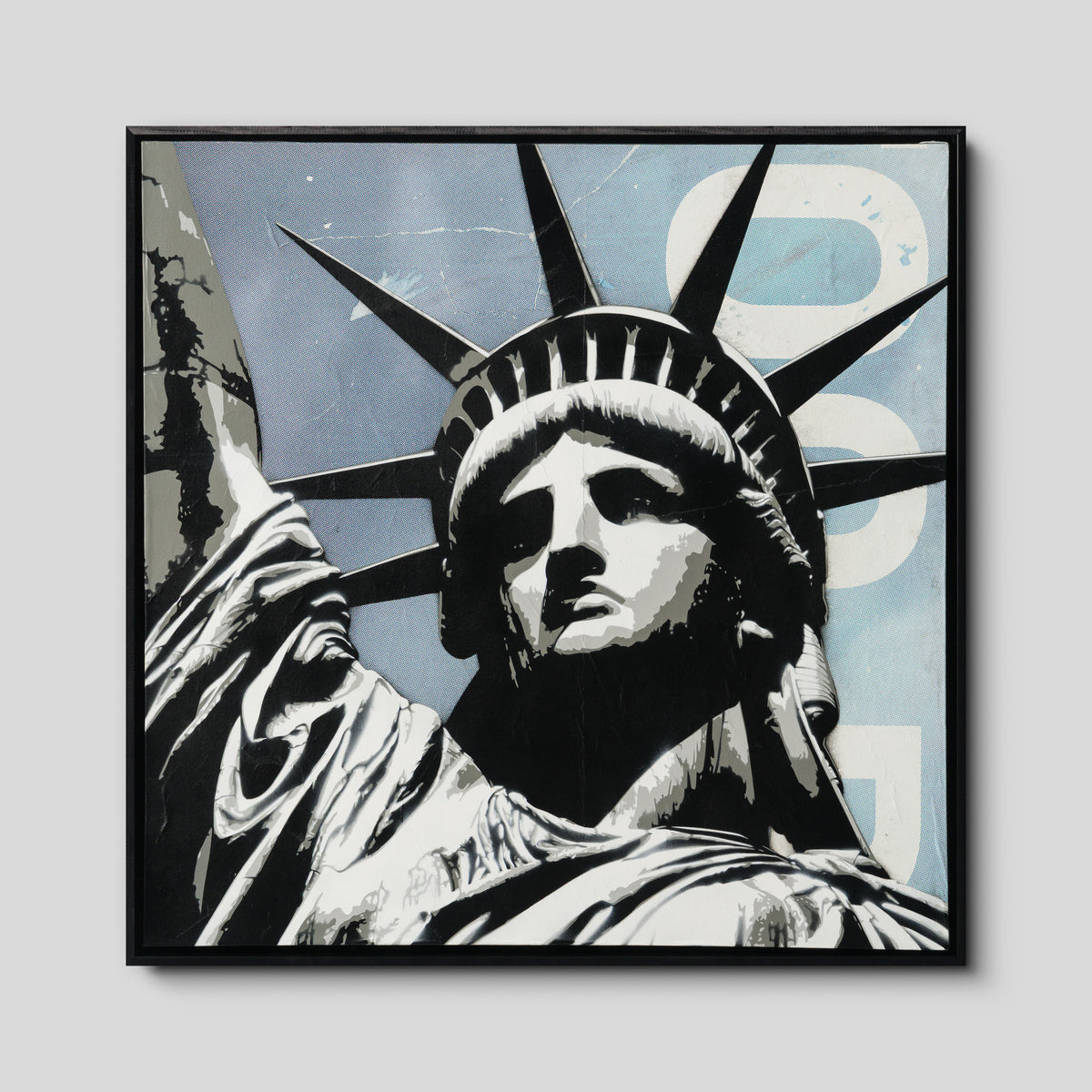 Statue Of Liberty Blue Billboard 2015
