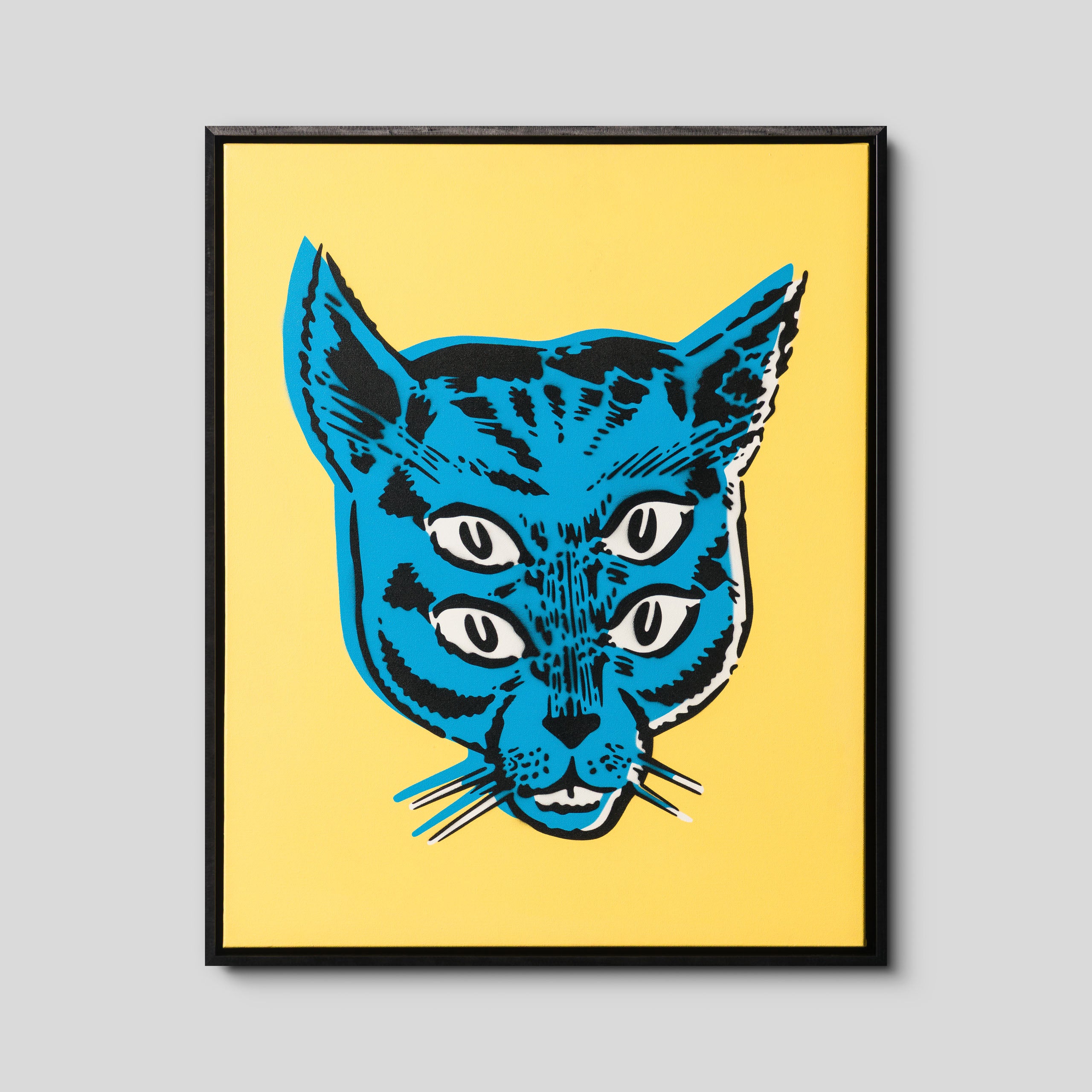 Four Eye Cat | Yellow/Blue