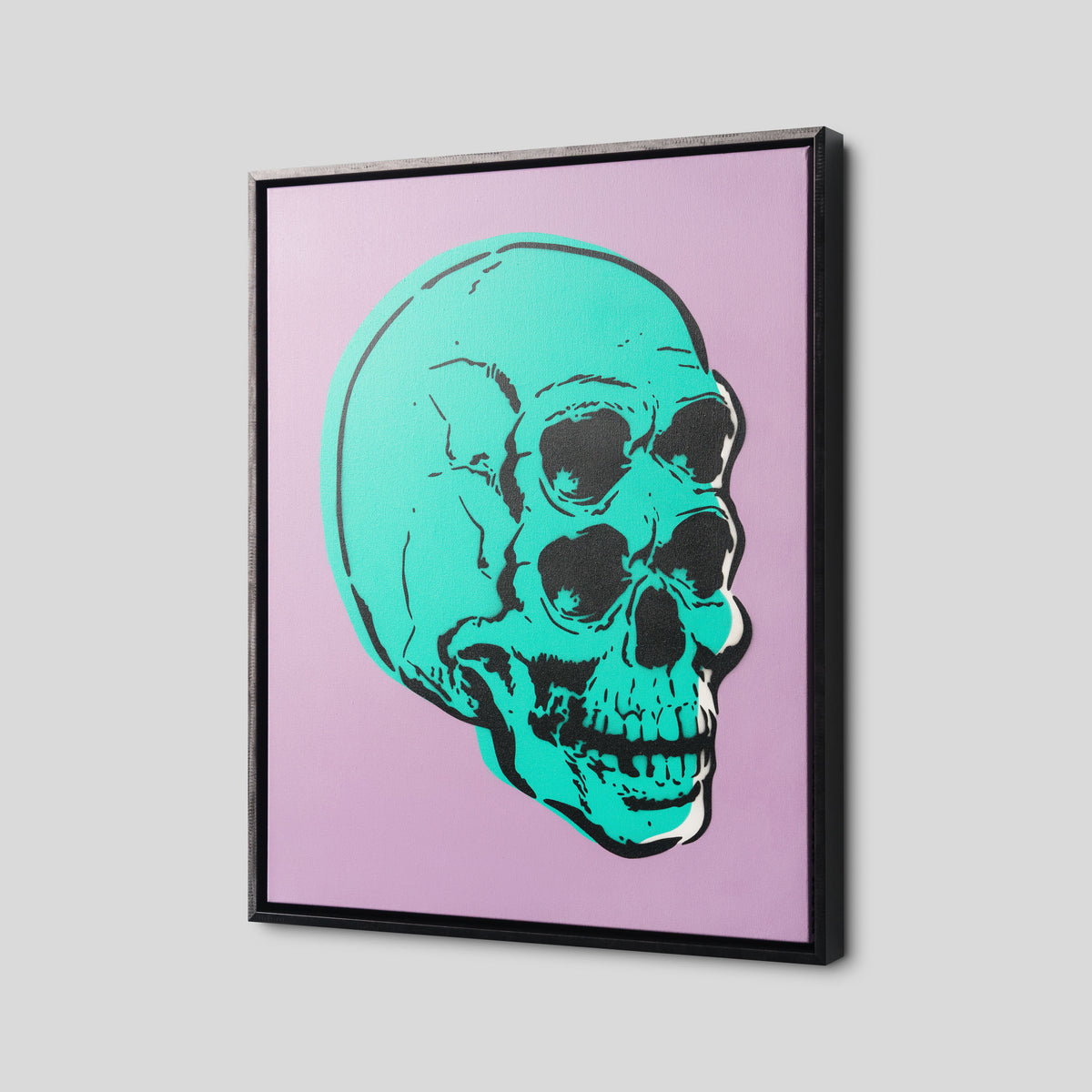 4 Eye Skull - Violet/Mint