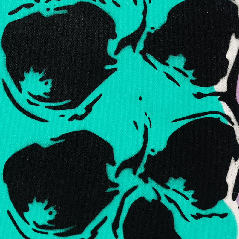 4 Eye Skull - Violet/Mint