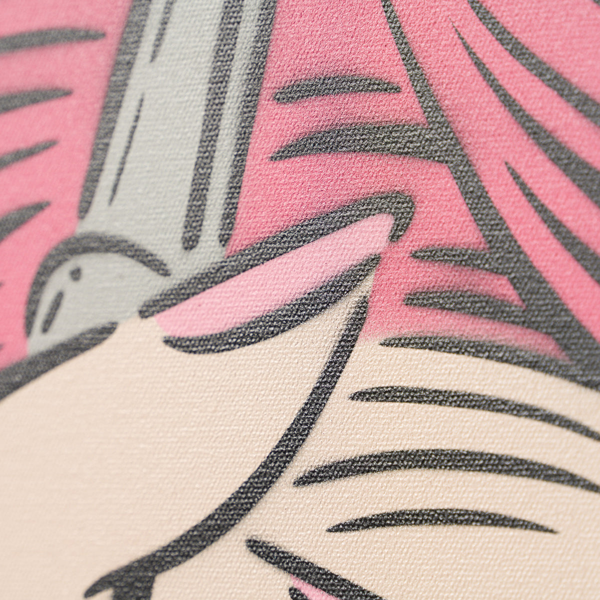 A Moment of Reflection - Pink Hair
